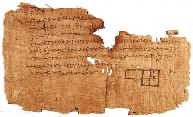 A fragment of the Elements (Wikimedia Commons)